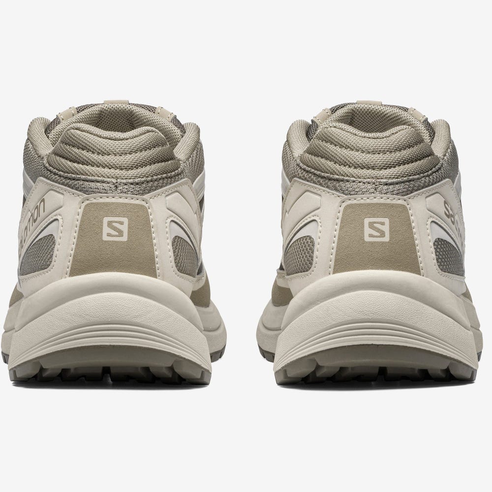 Men's Salomon ODYSSEY 1 ADVANCED Sneakers Beige/Grey/Blue | SA80376-643