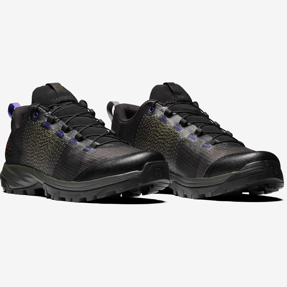 Men's Salomon OUTPRO MATRYX FOR THE BROKEN ARM Sneakers Olive/Black/Purple | SA72819-931