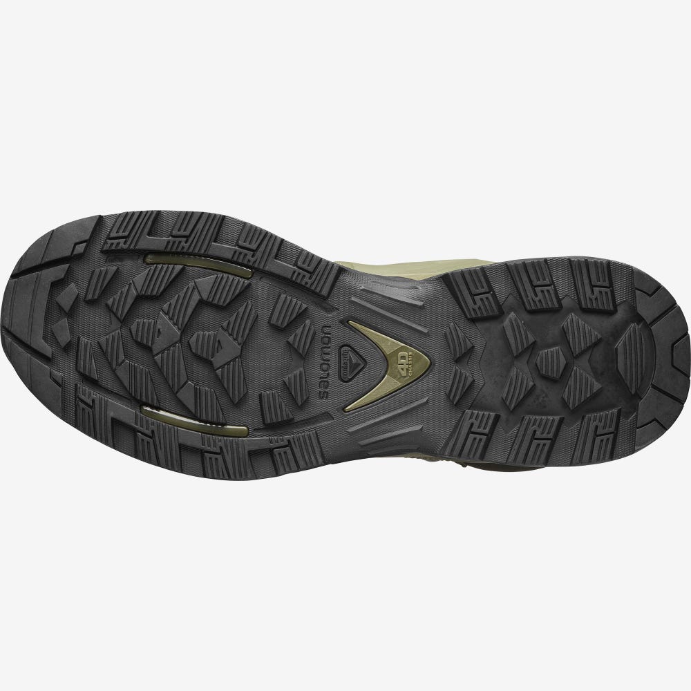 Men's Salomon QUEST 4D GORE-TEX FORCES 2 EN Tactical Boots Green/Black | SA18794-056