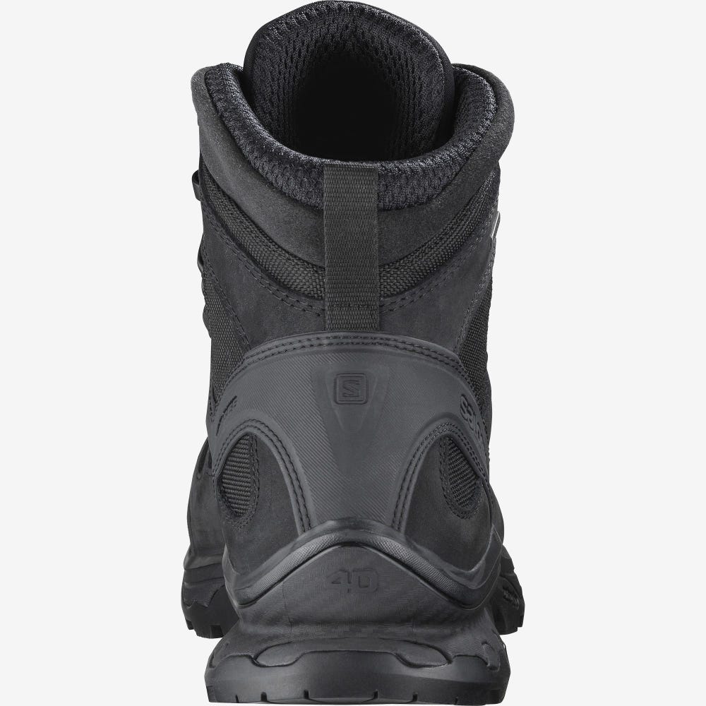 Men's Salomon QUEST 4D GORE-TEX FORCES 2 EN Tactical Boots Black | SA45968-612