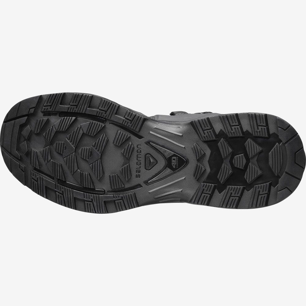 Men's Salomon QUEST 4D GORE-TEX FORCES 2 EN Tactical Boots Black | SA45968-612