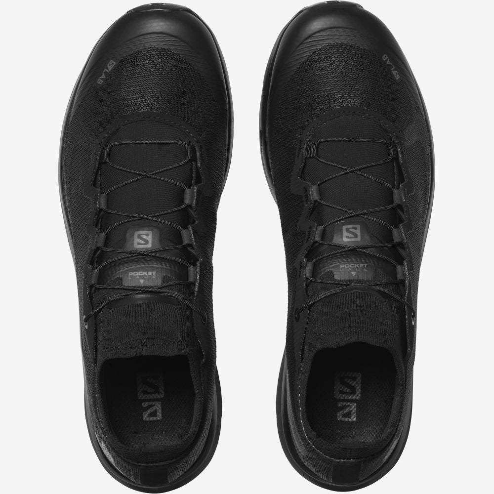 Men's Salomon S/LAB ULTRA 3 BLACK LTD Sneakers Black | SA51406-306