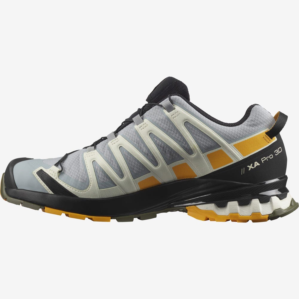 Men's Salomon XA PRO 3D v8 GORE-TEX Hiking Shoes Black | SA70842-527