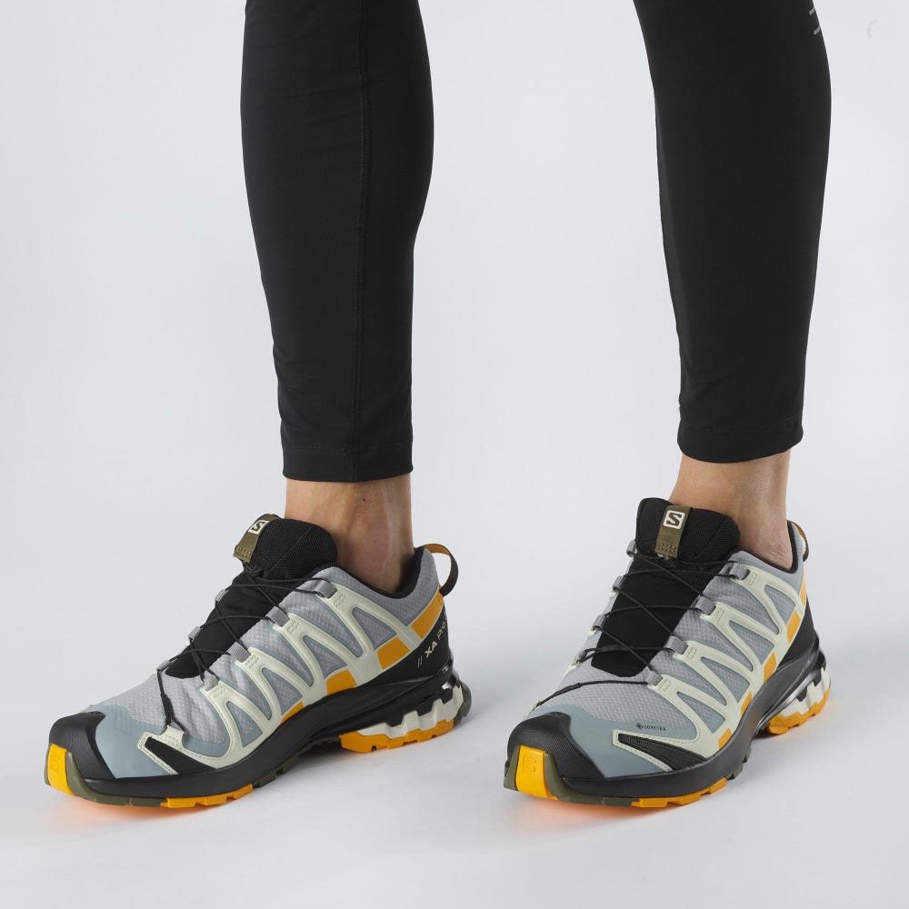 Men's Salomon XA PRO 3D v8 GORE-TEX Hiking Shoes Black | SA70842-527