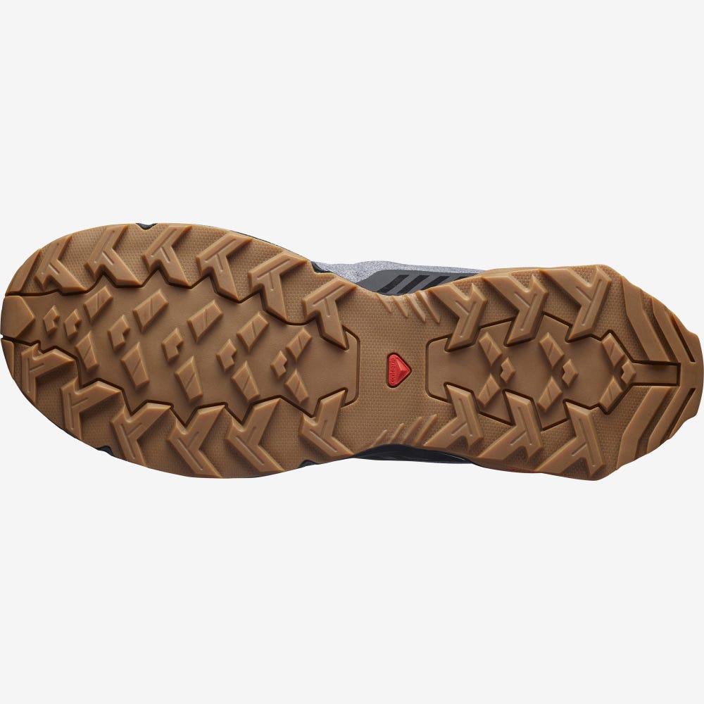 Men's Salomon X REVEAL CHUKKA CLIMASALOMON™ WATERPROOF Winter Boots Grey/Black | SA40836-792