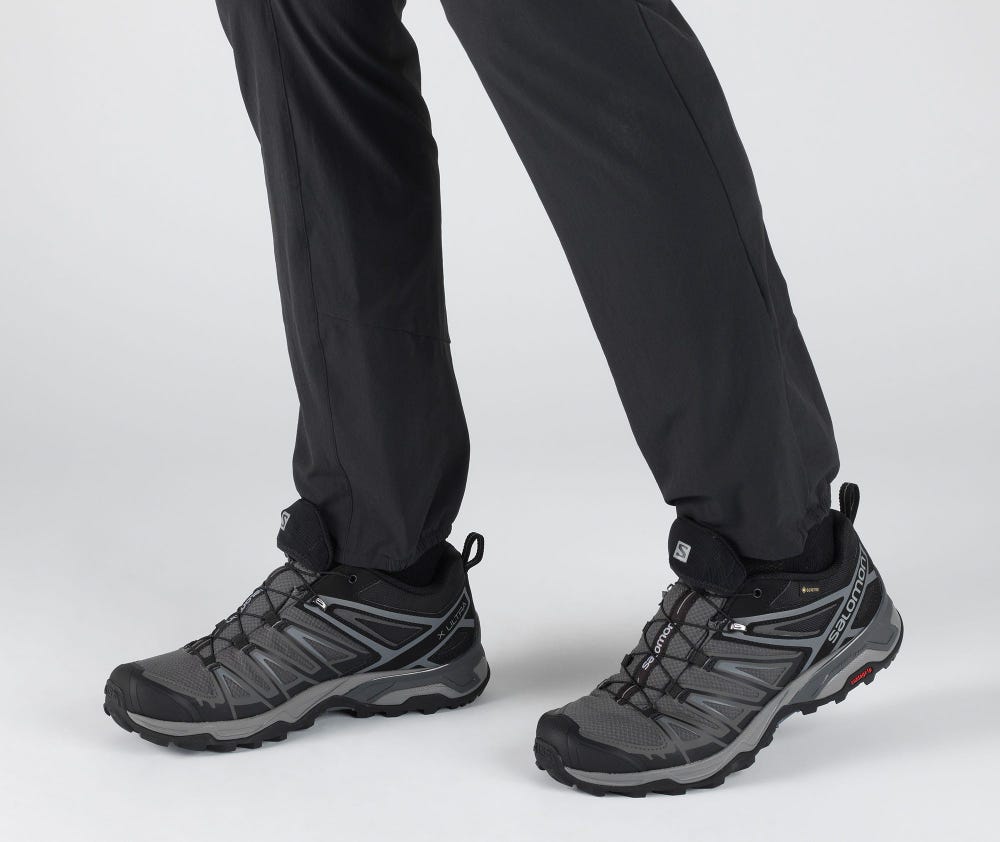 Men's Salomon X ULTRA 3 GORE-TEX Hiking Shoes Black | SA26139-903