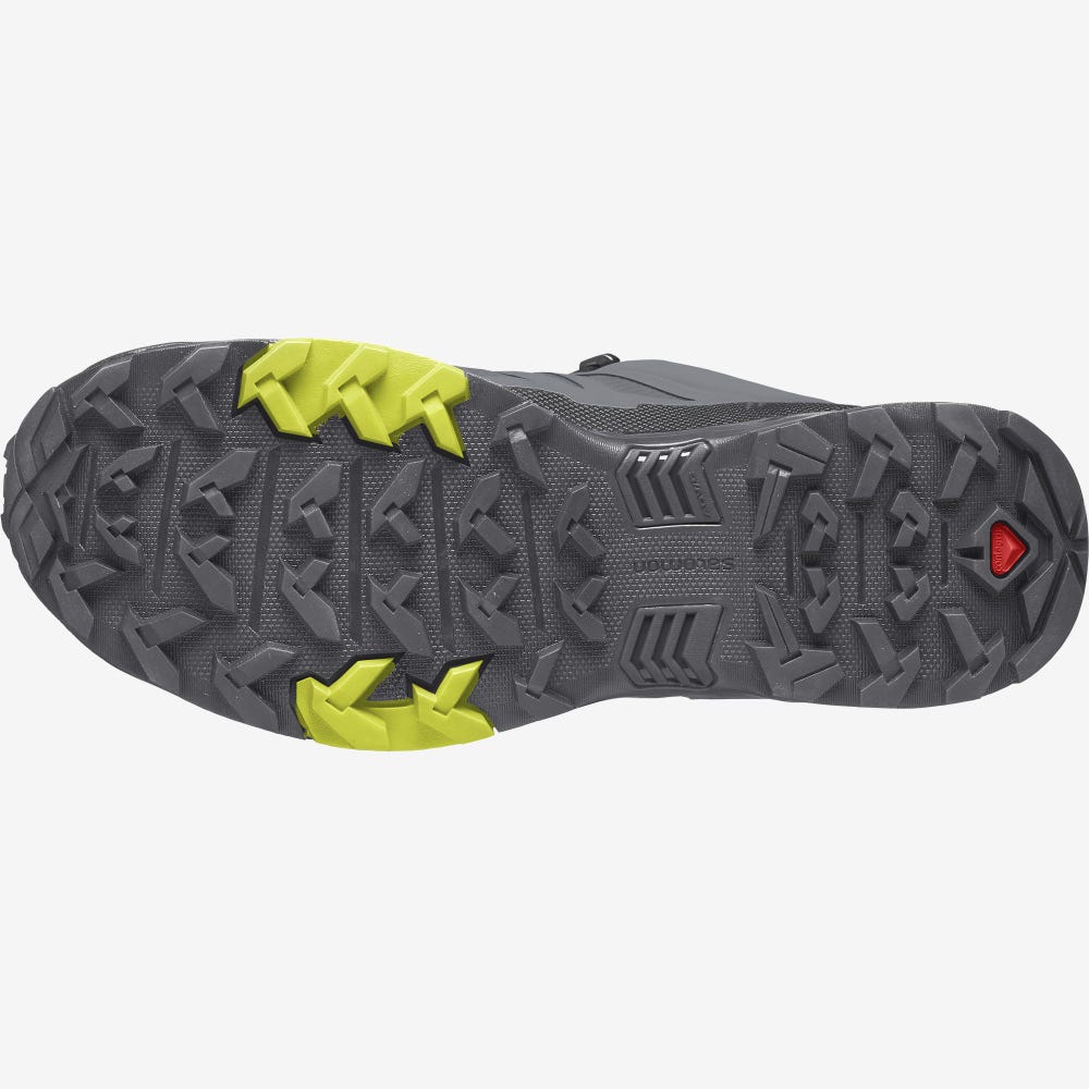 Men's Salomon X ULTRA 4 GORE-TEX Hiking Shoes Grey/Black | SA94038-508