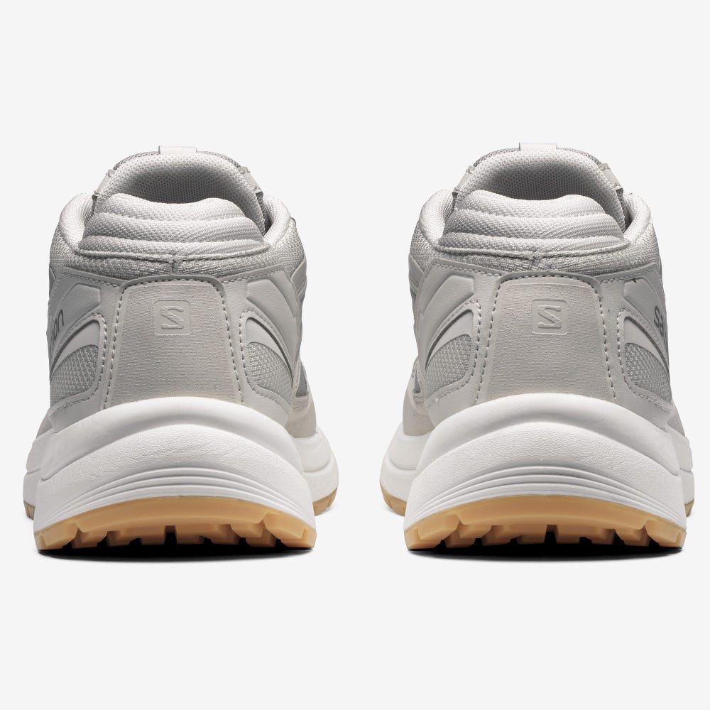 Women's Salomon ODYSSEY 1 ADVANCED Sneakers Beige/Grey/Blue | SA83952-512