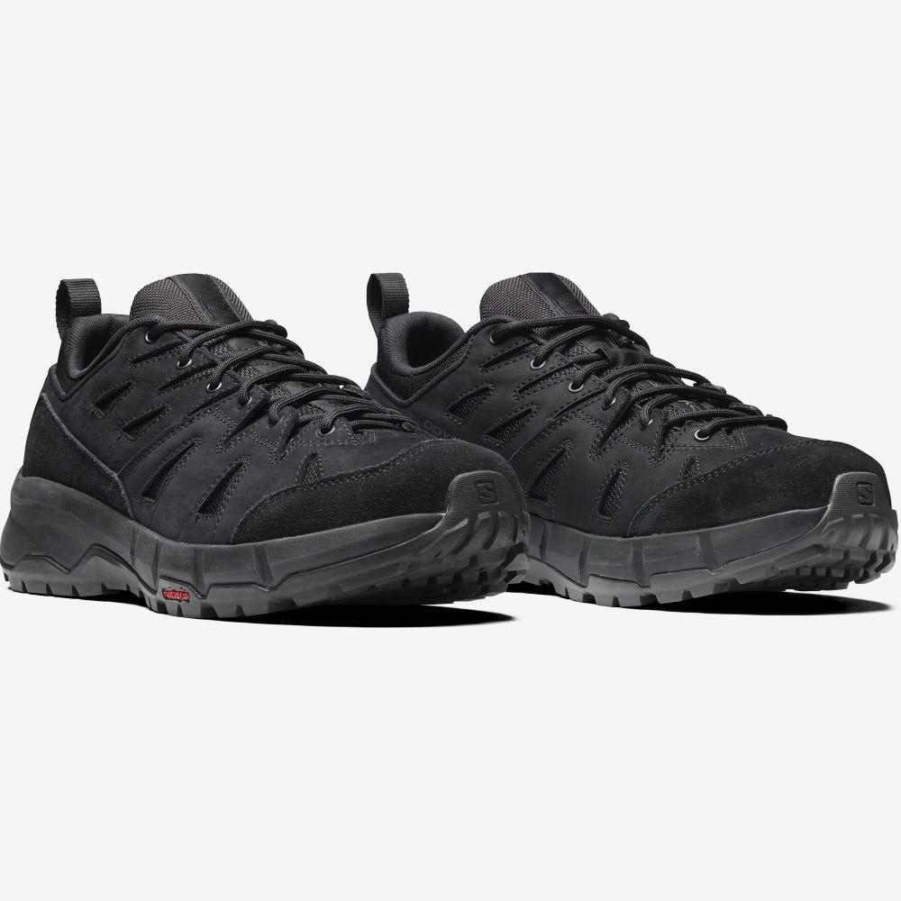 Women's Salomon ODYSSEY ADVANCED Sneakers Black | SA46035-938