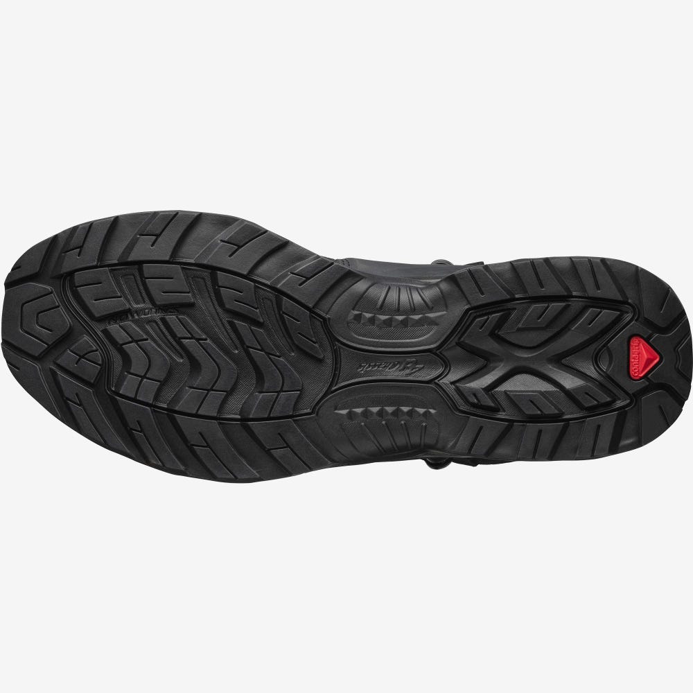 Women's Salomon QUEST 4D GORE-TEX ADVANCED Sneakers Black | SA23715-751