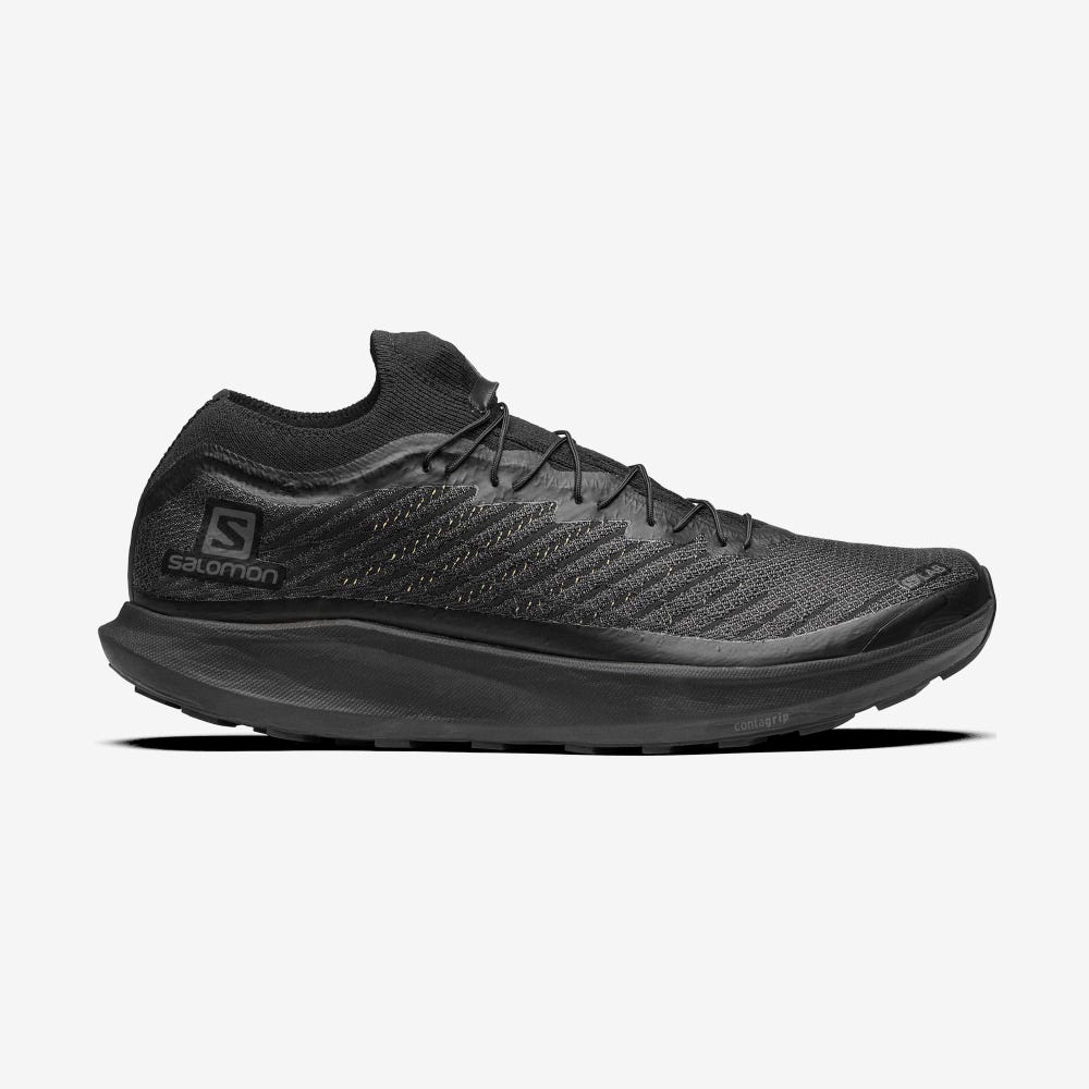 Women\'s Salomon S/LAB PULSAR BLACK LIMITED Sneakers Black | SA94130-945