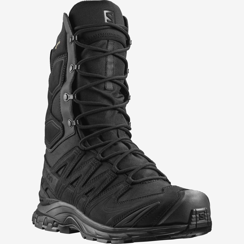 Women's Salomon XA FORCES 8 GORE-TEX EN Tactical Boots Black | SA23856-142