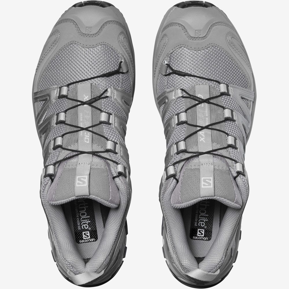 Women's Salomon XA PRO 3D Sneakers Grey/Silver | SA73819-938