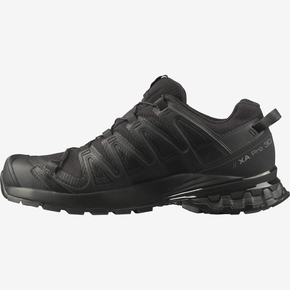 Women's Salomon XA PRO 3D v8 GORE-TEX Hiking Shoes Black | SA69437-918