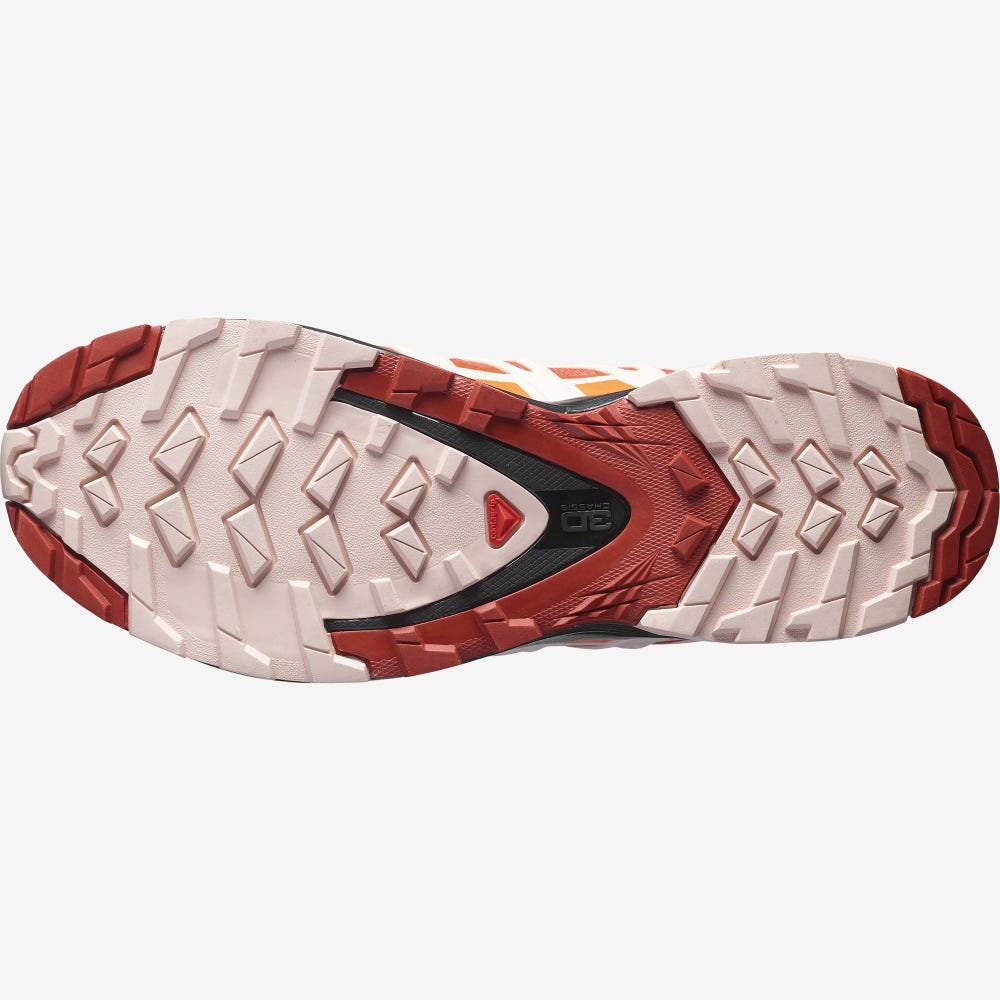 Women's Salomon XA PRO 3D v8 GORE-TEX Hiking Shoes Orange/Red Orange | SA81056-531