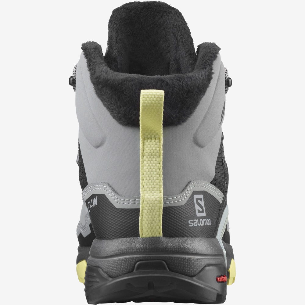 Women's Salomon X ULTRA 4 MID WINTER THINSULATE™ CLIMASALOMON™ WATERPROOF Winter Boots Black | SA89761-980