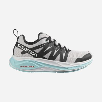 Men's Salomon GLIDE MAX Running Shoes Beige/Black/Turquoise | SA69350-173