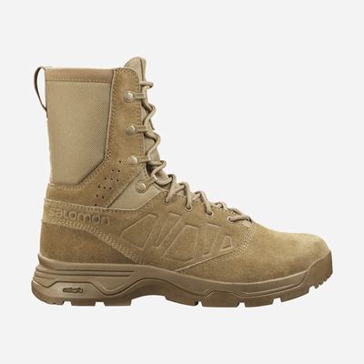 Men's Salomon GUARDIAN WIDE Tactical Boots Brown | SA32874-538