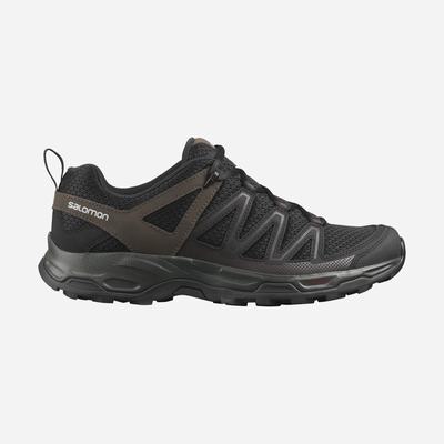 Men's Salomon PATHFINDER Hiking Shoes Navy/Black/Olive | SA17924-413