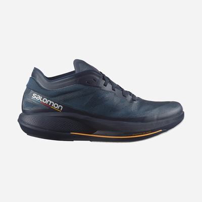 Men's Salomon PHANTASM Running Shoes Indigo/Blue | SA91083-380