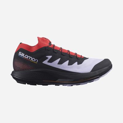 Men's Salomon PULSAR TRAIL PRO Trail Running Shoes Purple/Red/Black | SA71035-653