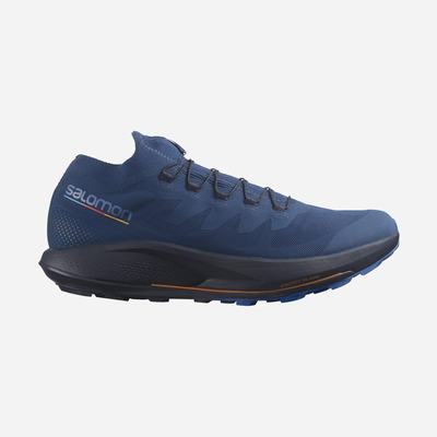 Men's Salomon PULSAR TRAIL PRO Trail Running Shoes Blue | SA71458-209