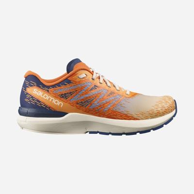 Men's Salomon SONIC 5 BALANCE Running Shoes Brown/Orange | SA07536-470