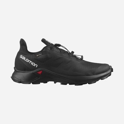 Men's Salomon SUPERCROSS 3 GORE-TEX Trail Running Shoes Black | SA69805-694
