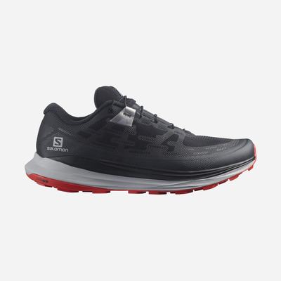 Men's Salomon ULTRA GLIDE WIDE Trail Running Shoes Black | SA06738-365