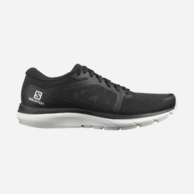 Men's Salomon VECTUR Running Shoes Black/White | SA82067-783