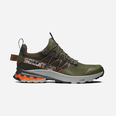 Men's Salomon XA COVER Sneakers Olive/Orange | SA63748-102
