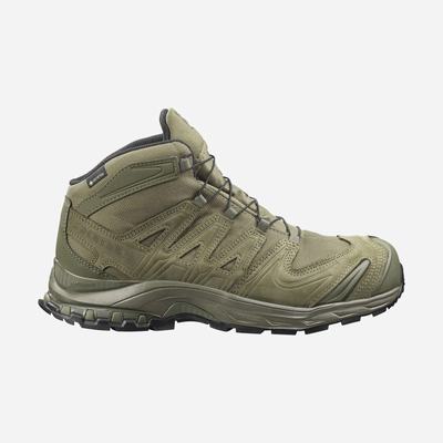 Men's Salomon XA FORCES MID GORE-TEX EN Tactical Boots Green | SA41732-569
