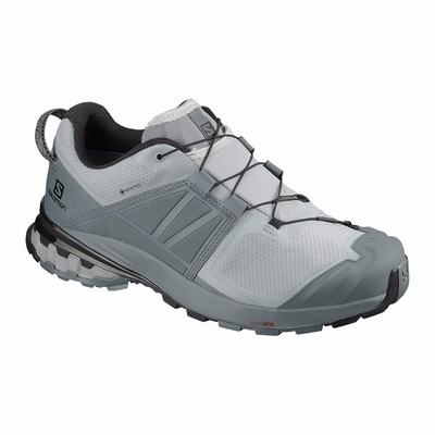 Men's Salomon XA WILD GORE-TEX Hiking Shoes Grey | SA84125-943
