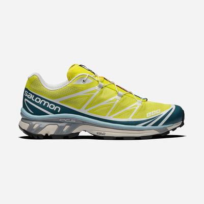 Men's Salomon XT-6 ADVANCED Sneakers Yellow/Blue | SA75483-286