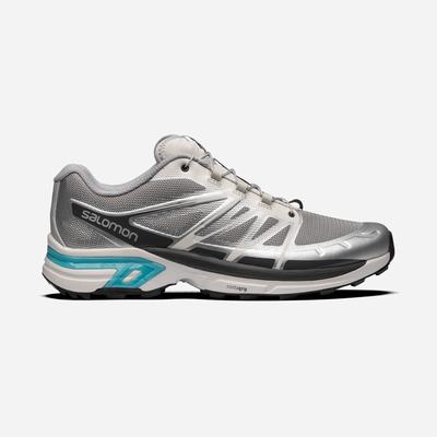 Men's Salomon XT-WINGS 2 ADVANCED Sneakers Grey/Silver Metal/Blue | SA92810-579