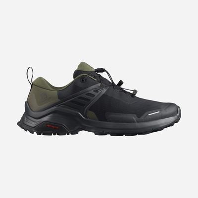 Men's Salomon X RAISE Hiking Shoes Black/Purple | SA75139-952