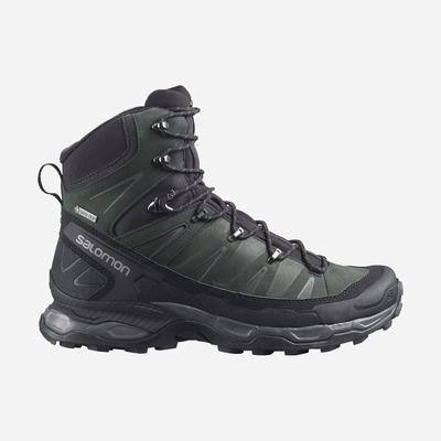 Men's Salomon X ULTRA TREK GORE-TEX Hiking Boots Black | SA75164-094