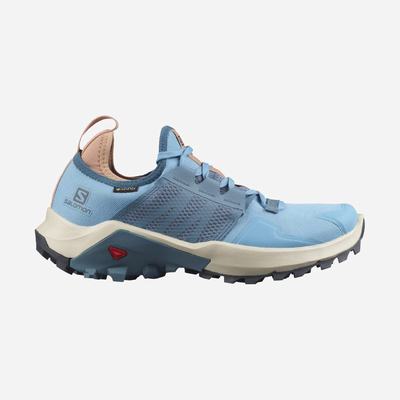 Women's Salomon MADCROSS GORE-TEX Trail Running Shoes Blue | SA96175-974
