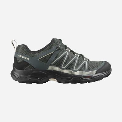 Women's Salomon PATHFINDER Hiking Shoes Grey/Brown | SA39872-829