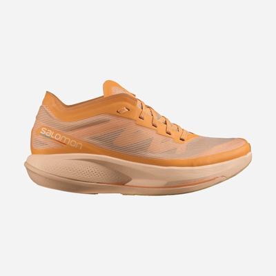 Women's Salomon PHANTASM Running Shoes Orange/Cream/Green | SA72134-432