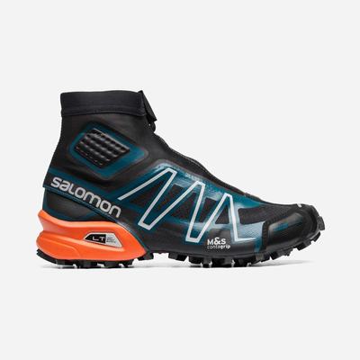 Women's Salomon SNOWCROSS ADVANCED Sneakers Black/Blue/Red Orange | SA04136-257