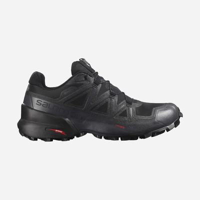 Women's Salomon SPEEDCROSS 5 GORE-TEX Trail Running Shoes Black | SA50863-769