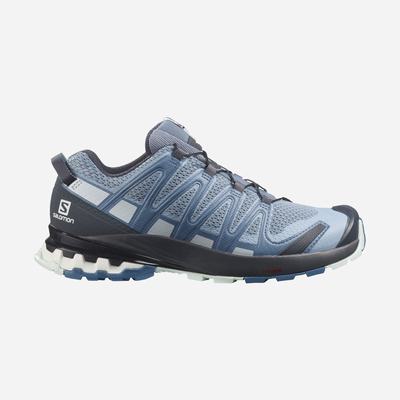 Women's Salomon XA PRO 3D v8 Hiking Shoes Blue | SA13826-394